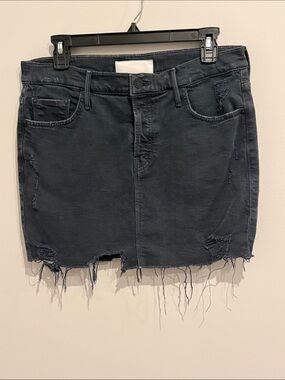 Mother - The Vagabond Mini Fray in Black